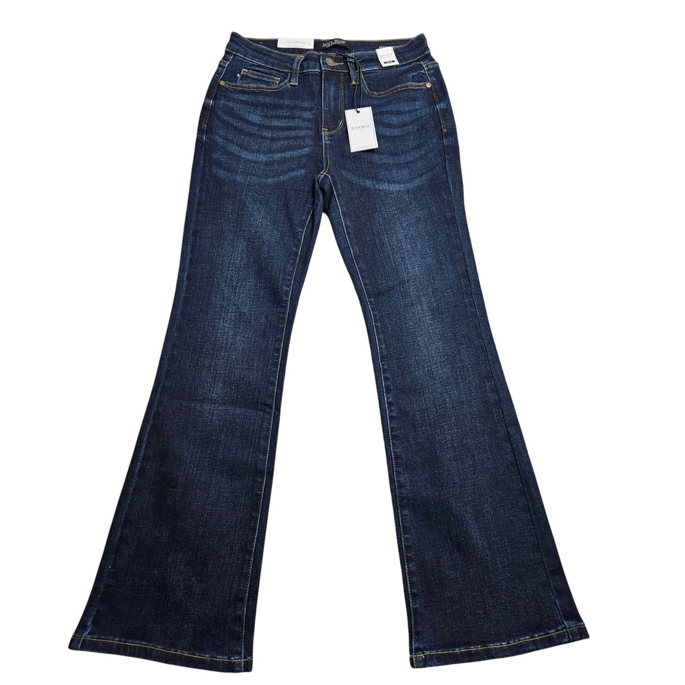Judy Blue NWT Boot Cut Jeans 28 Dark Blue Petite JB82361-SFP DK